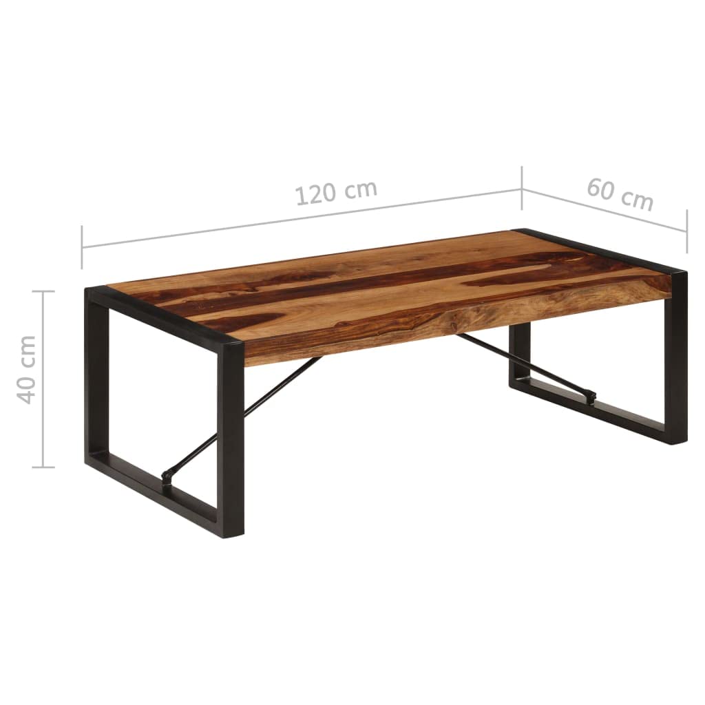 Solid Sheesham Wood Coffee Table P75282