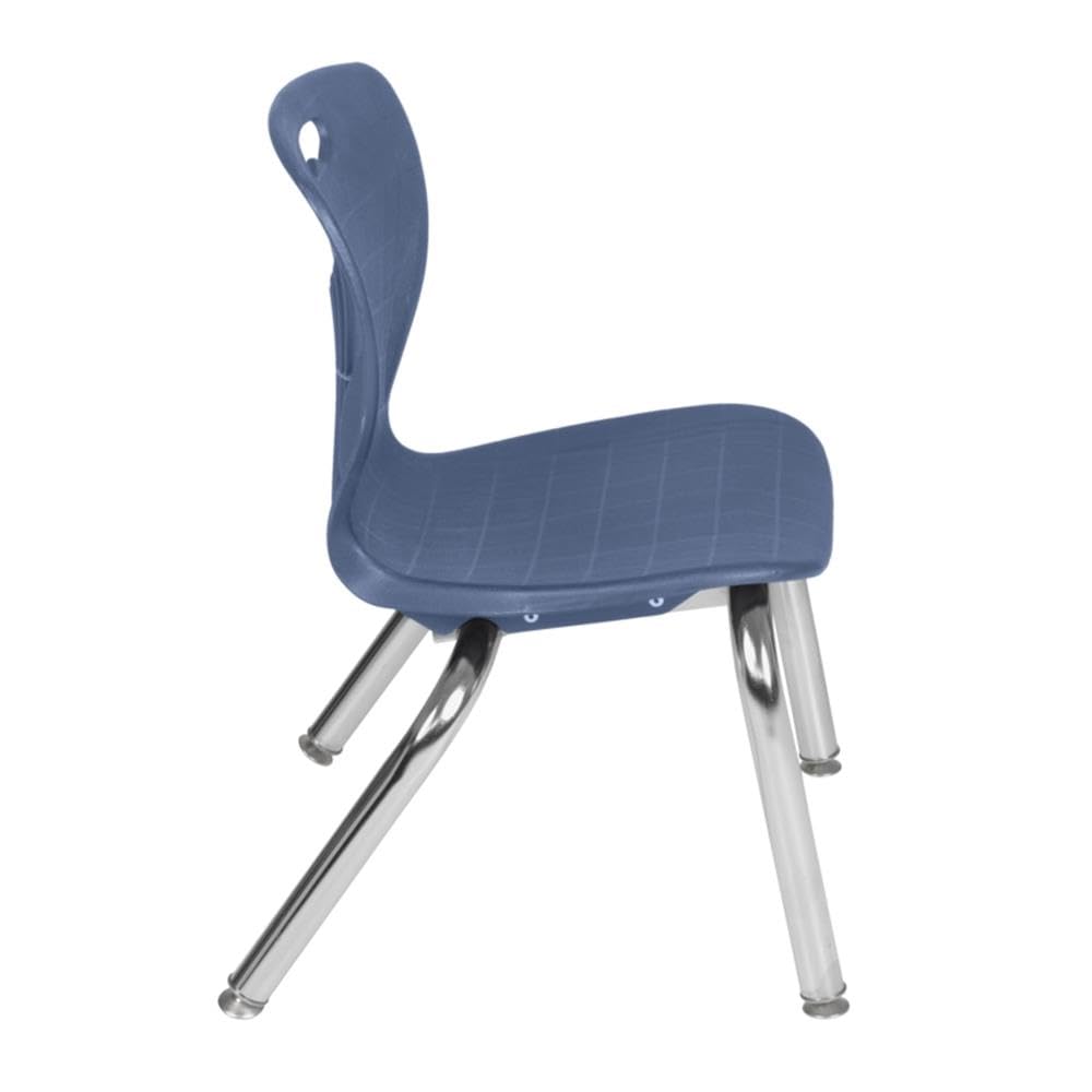 36" Square Mobile Table with 4 Stack Chairs X6778