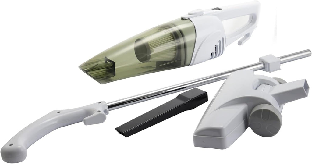 2-in-1 Upright and Handheld Bagless Stick Vacuum with Crevice Tool and Upholstery Brush V593