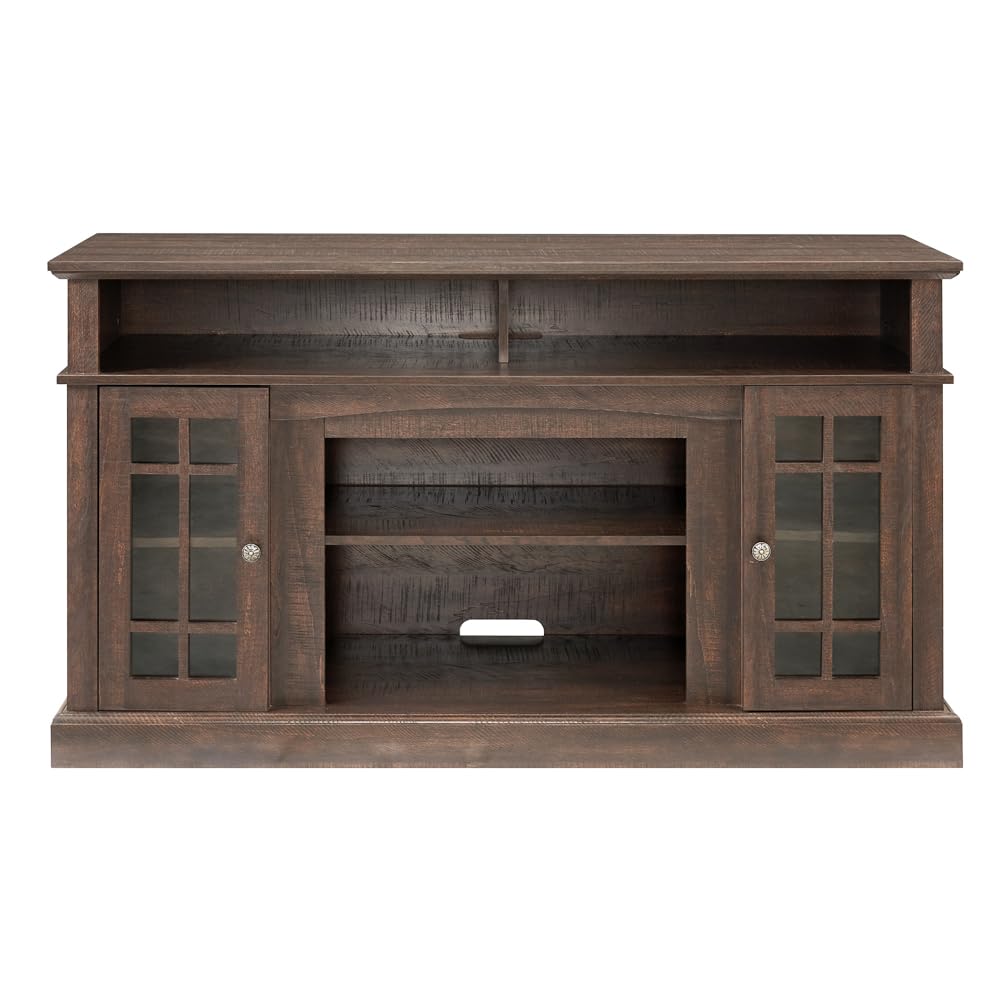 Espresso TV Stand with Storage S936498