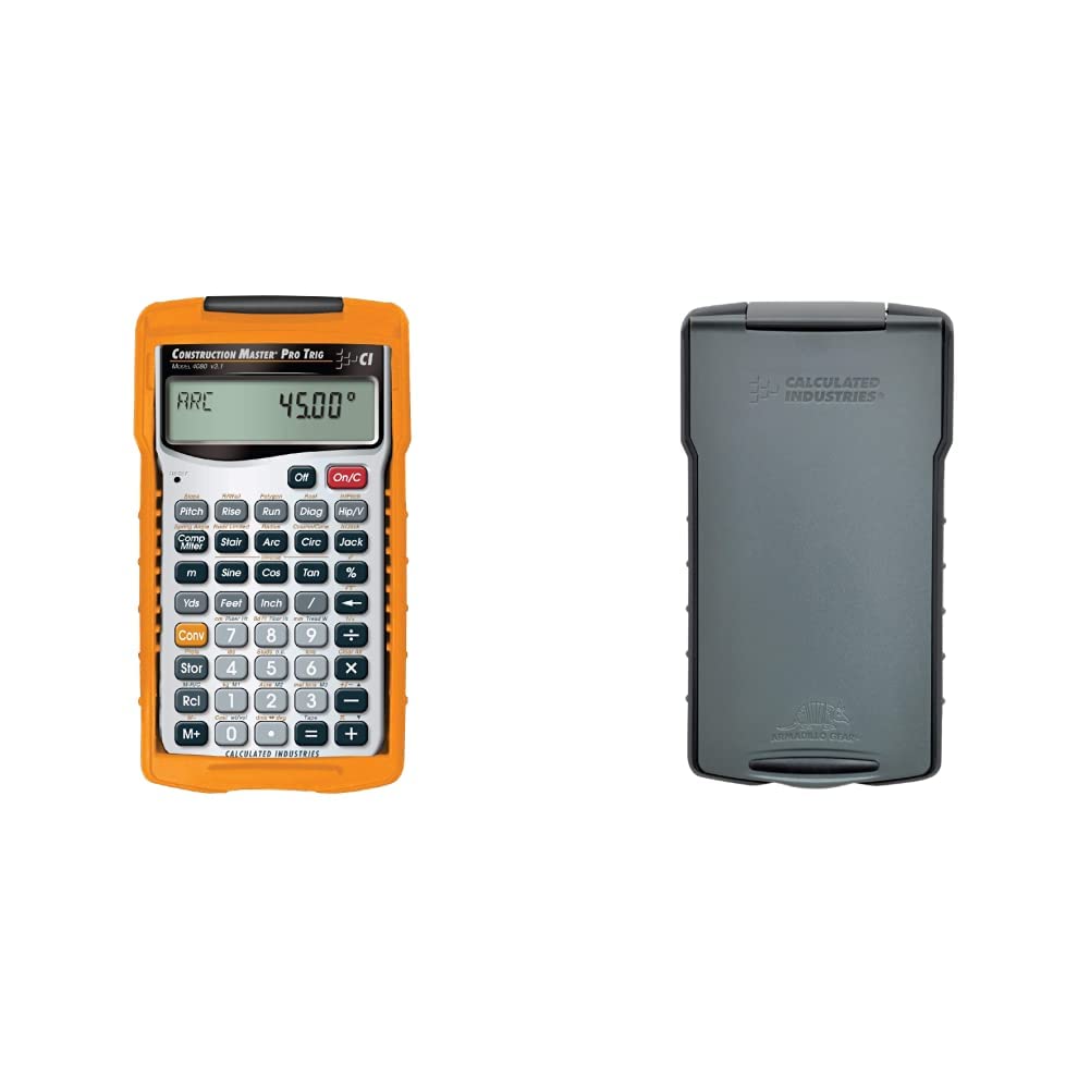 Construction Calculator with Case R221004