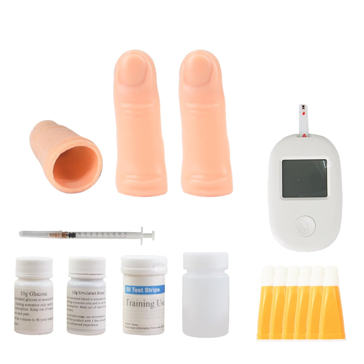 Simulated Blood Glucose Test Trainer Kit L95481