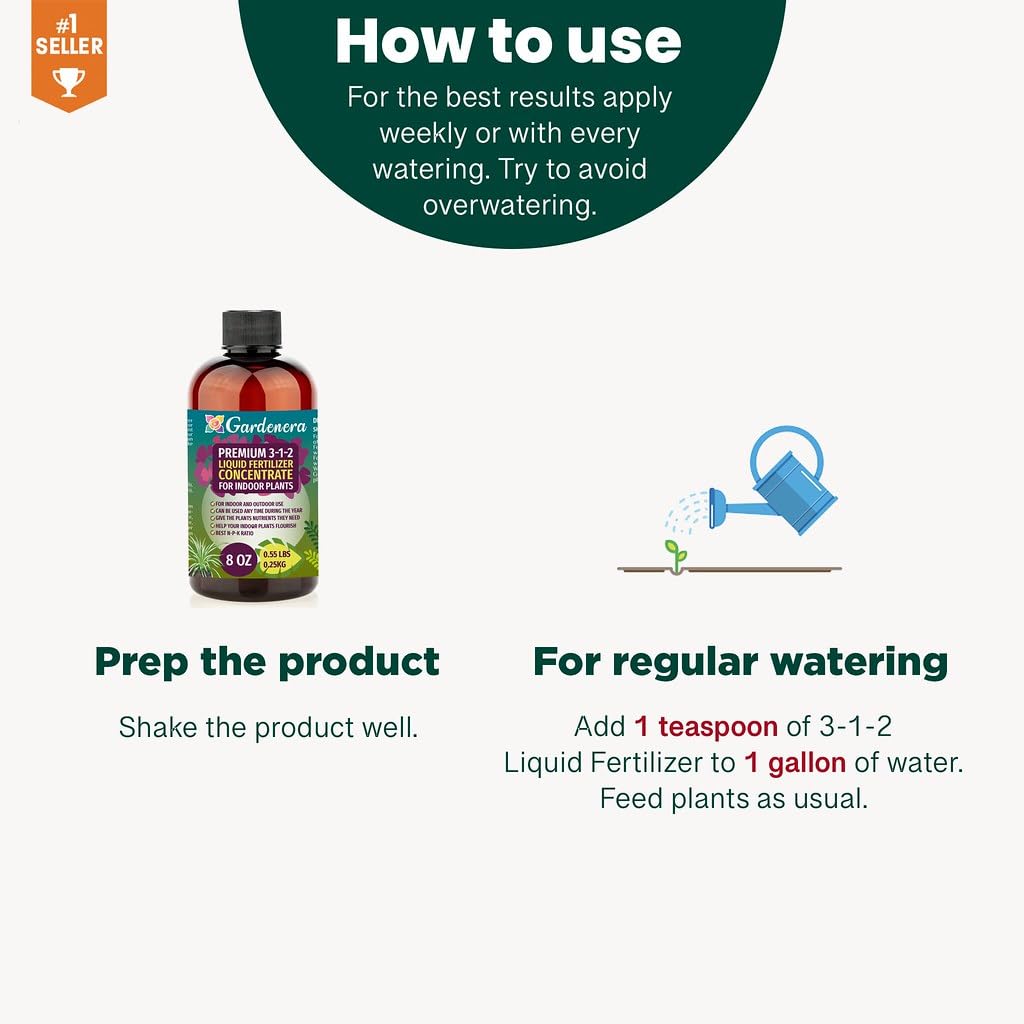 Liquid Citrus Tree Fertilizer 3-1-2 Concentrate 8oz N596
