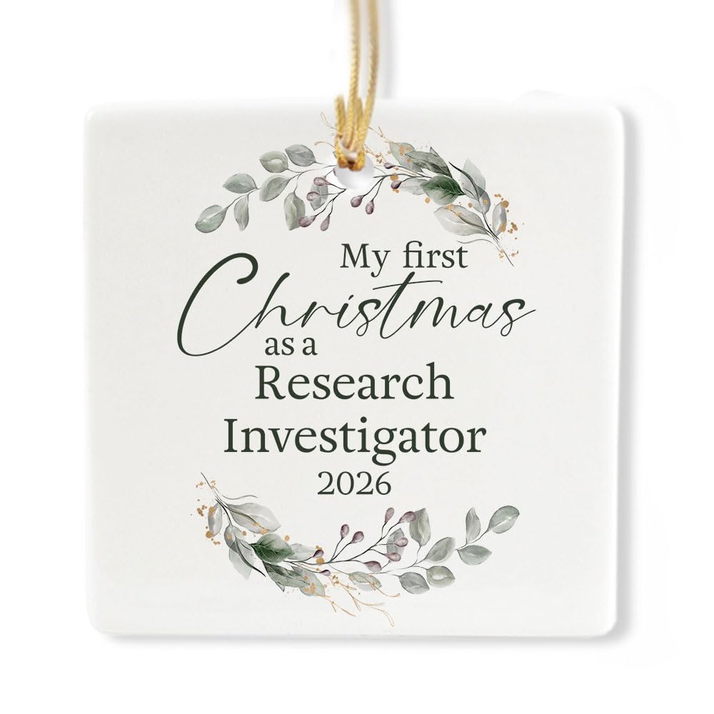 Ceramic 3-inch Square Ornament G161300