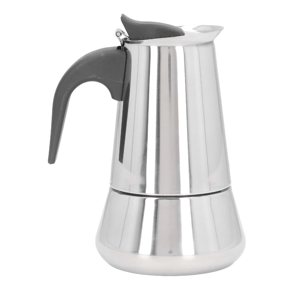 4 Cup Stainless Steel Stovetop Moka Pot V973