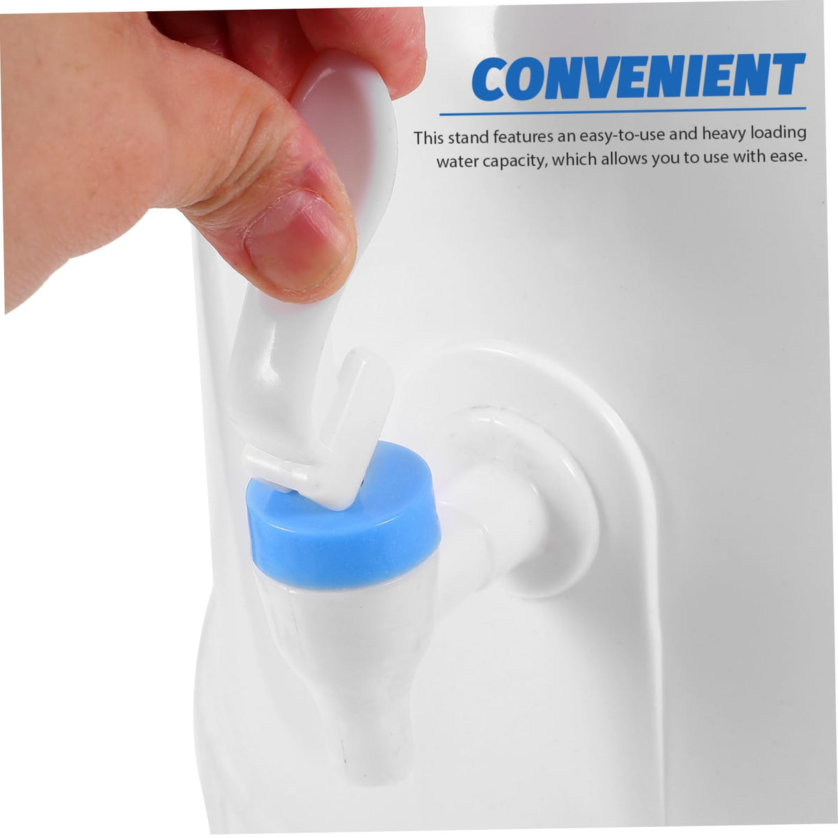 Countertop Water Dispenser White Plastic B55717