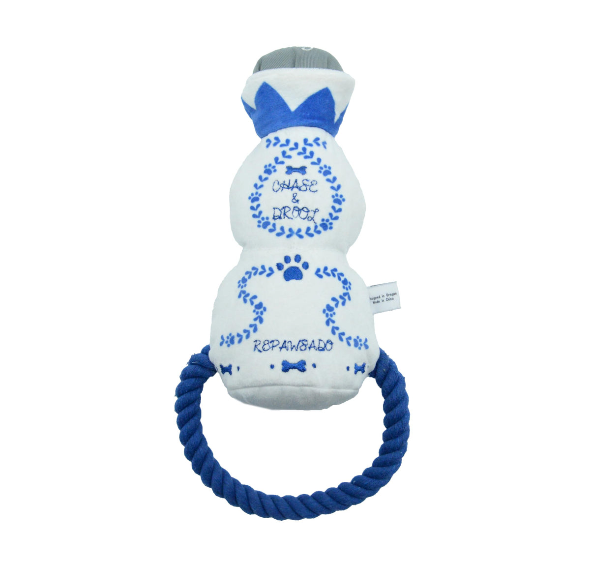 Plush Squeaky Crinkle Dog Toy Y7994