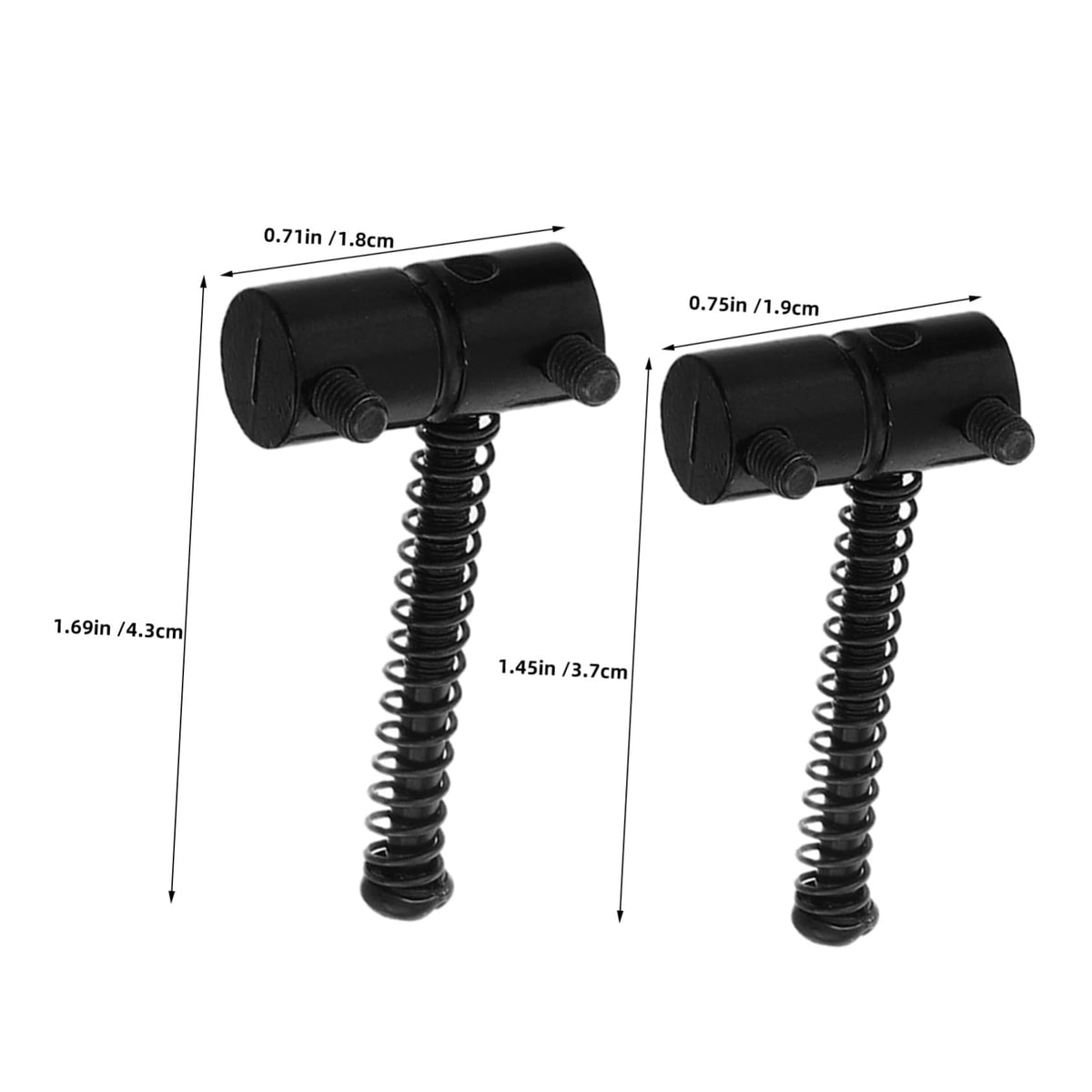 Metal String Saddles for 4-string Bass Guitar F810473
