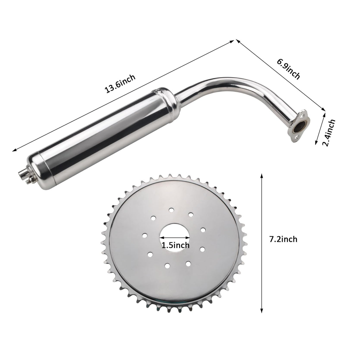 80cc 2-Stroke Bicycle Engine Kit T554