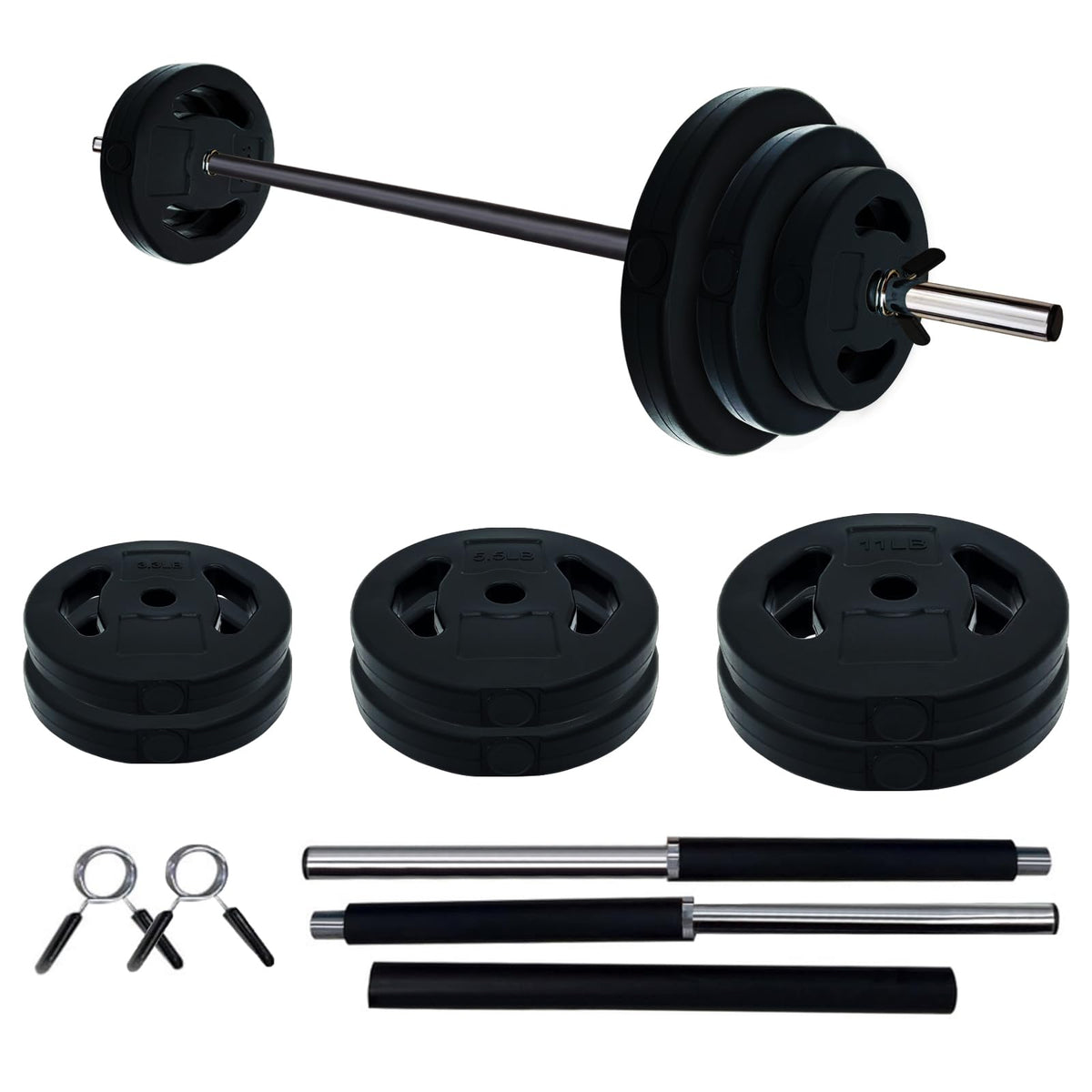 Adjustable Barbell Weight Set Q86966