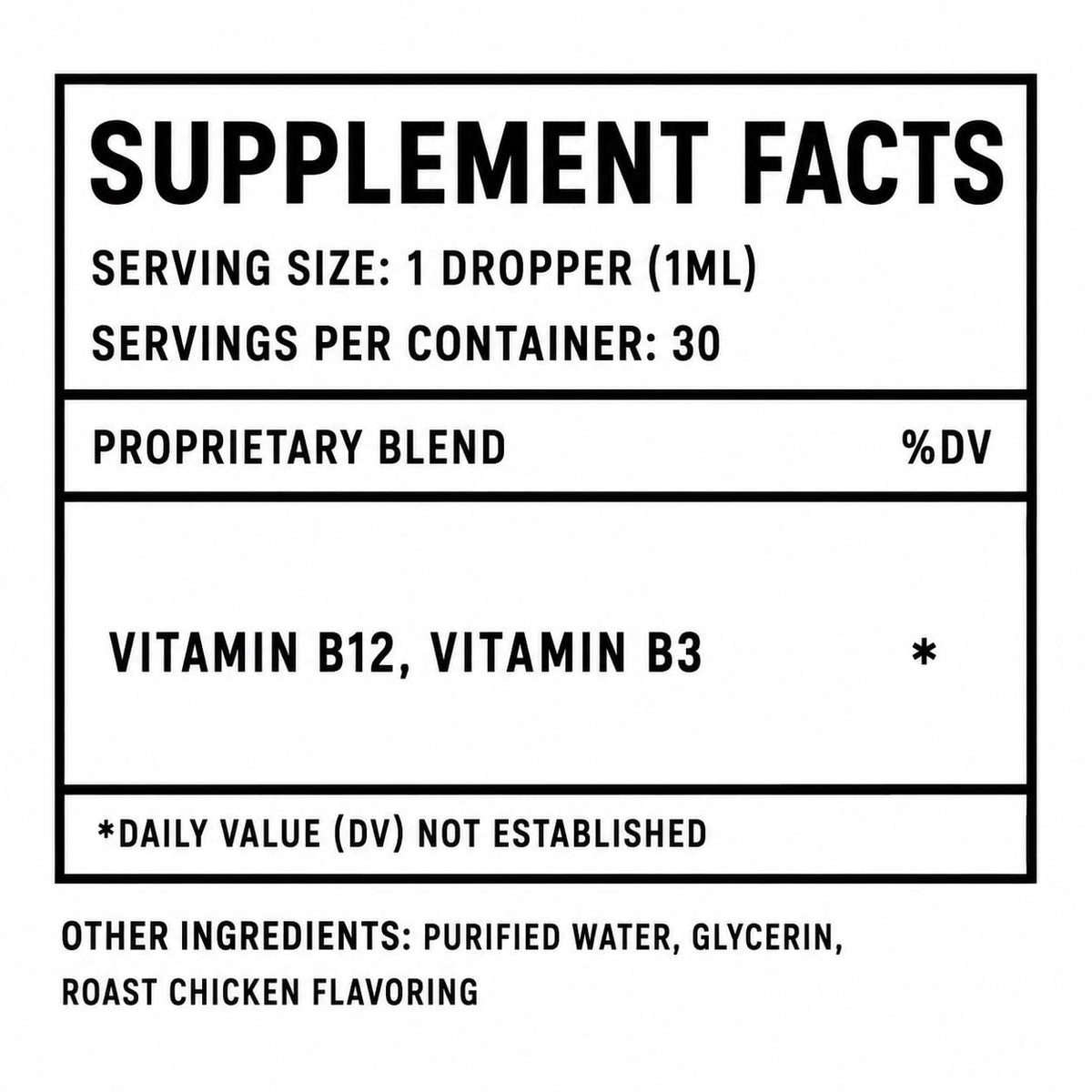 B12 Appetite Stimulant for Cats & Dogs 1 fl oz Roast Chicken Flavor I695