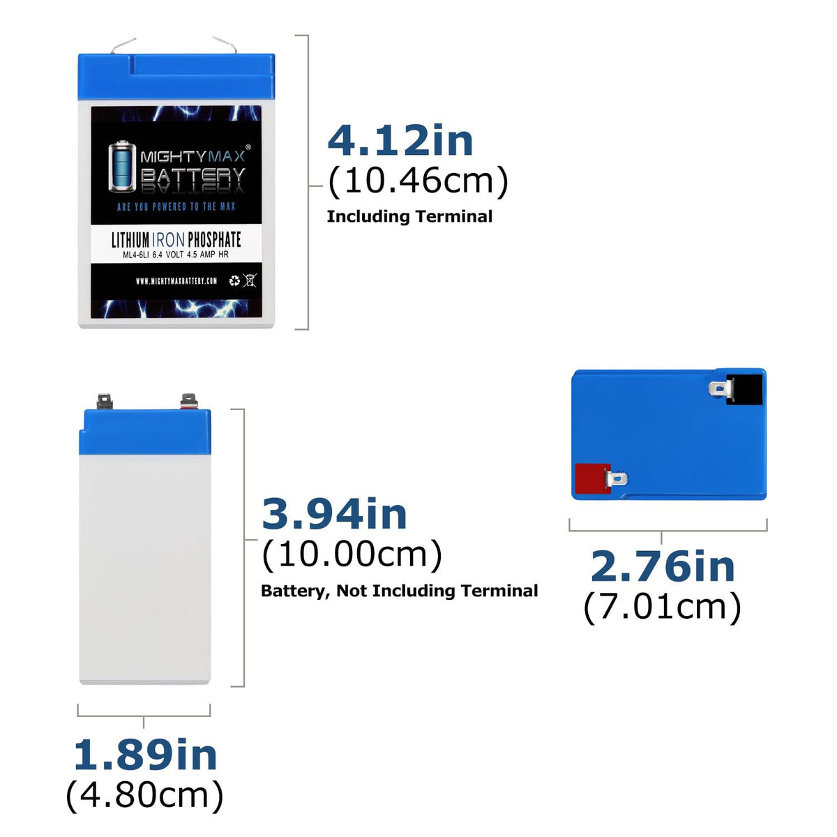 6V 4.5AH Lithium Replacement Battery N615965