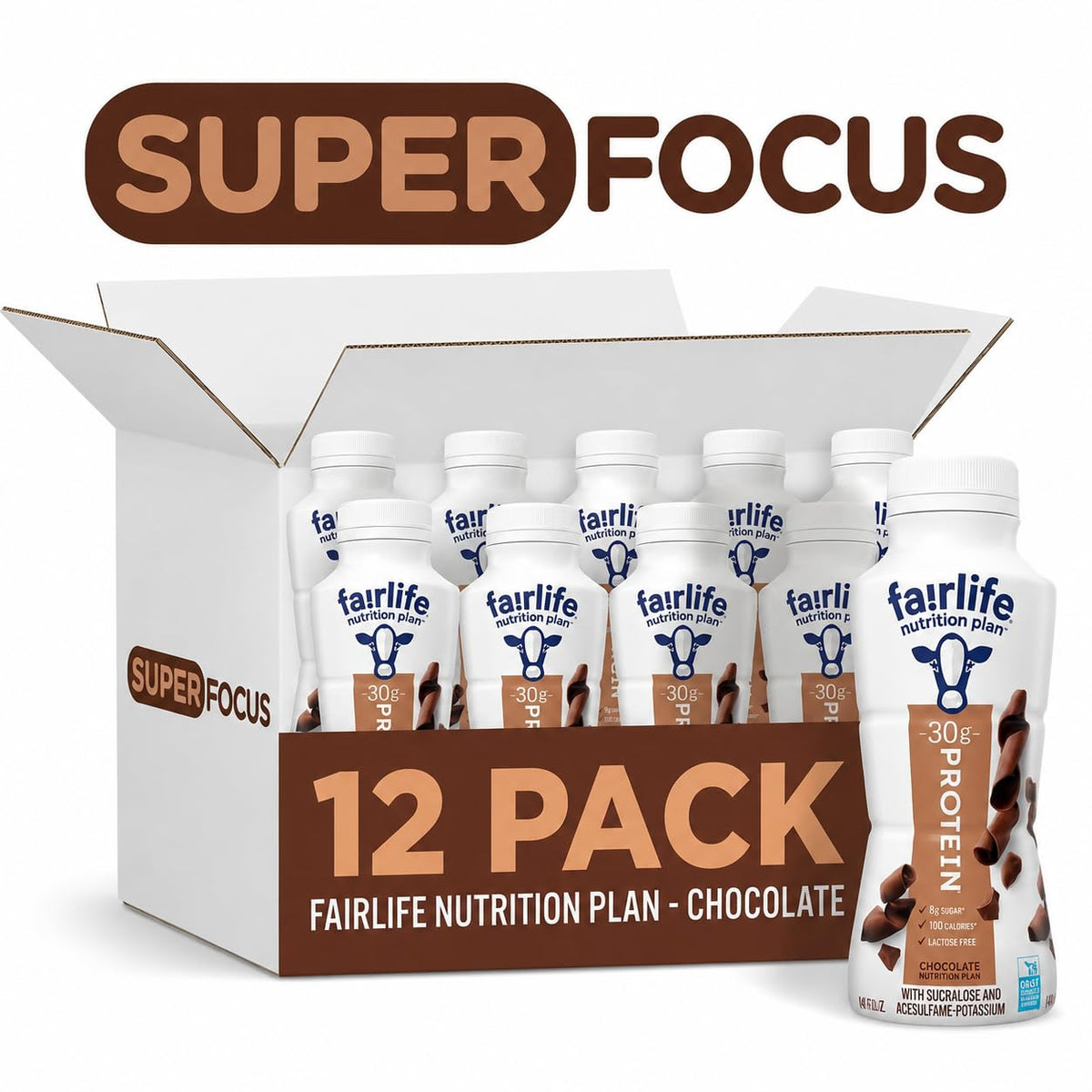 High Protein Chocolate Shake 12 Pack Q9855