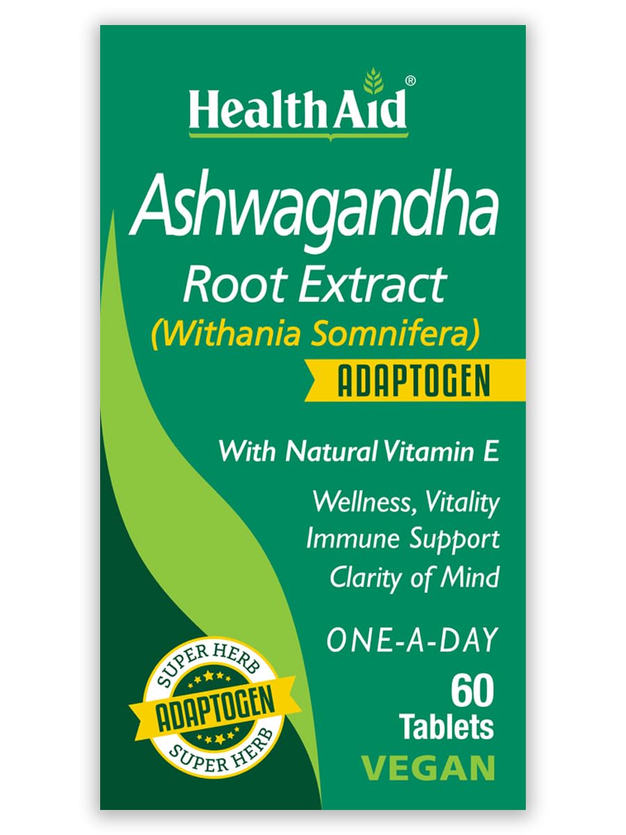 Ashwagandha 350 mg Vegan Standardized Root Extract 60 Tablets S13355