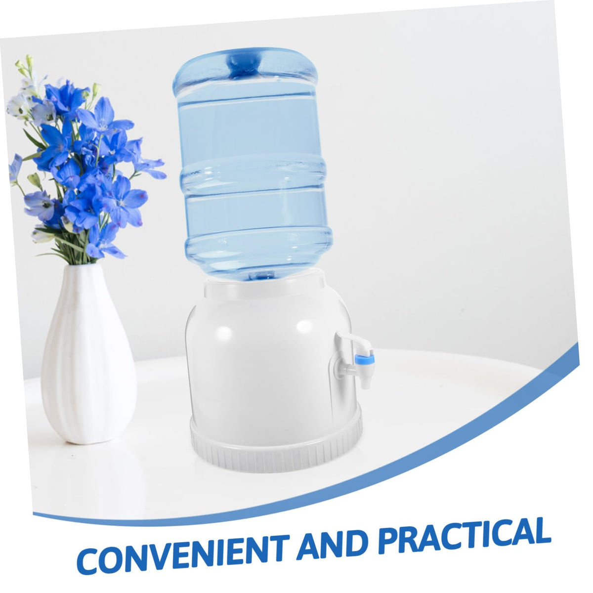 Countertop Water Dispenser White Plastic B55717