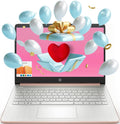 14" Laptop, Intel Celeron N4120, 8GB RAM, 64GB eMMC, Windows 11 Home, Rose Gold Z383
