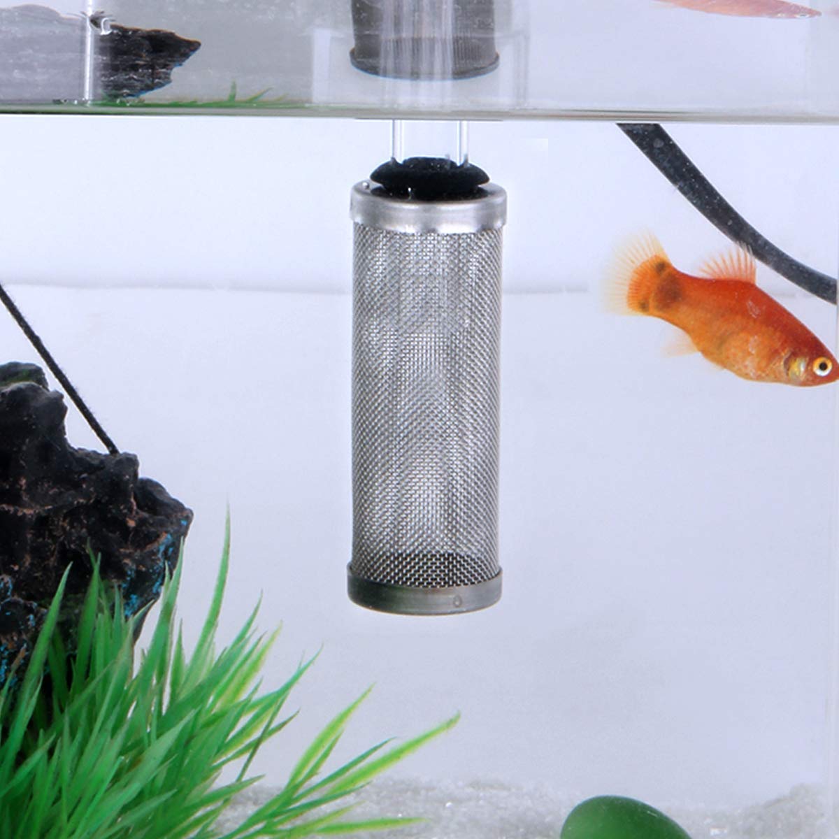 Aquarium Fish Tank Intake Strainer Stainless Steel 11mm R603190