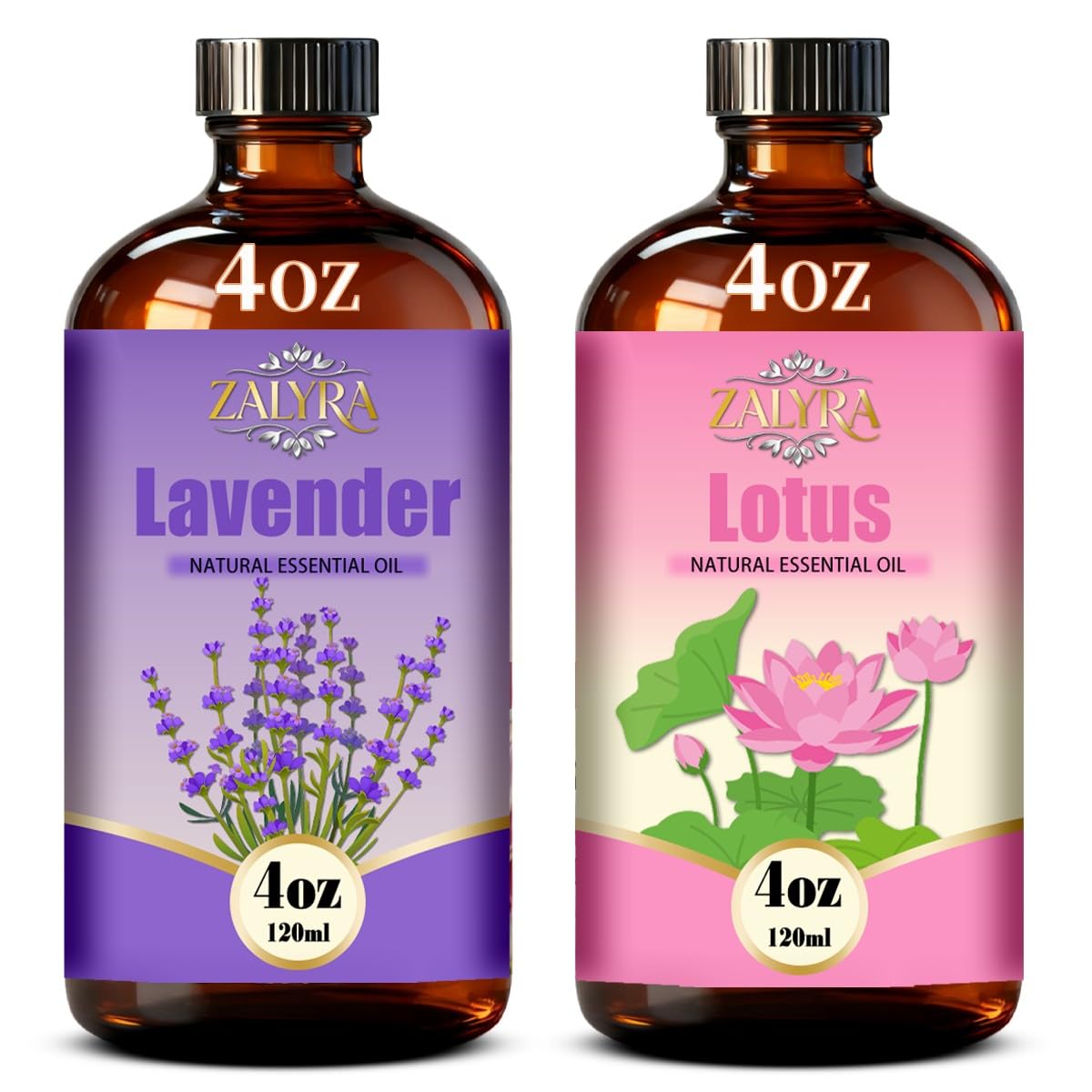 Lavender&Lotus Essential Oil 4 Fl Oz+0.33 Fl Oz S967