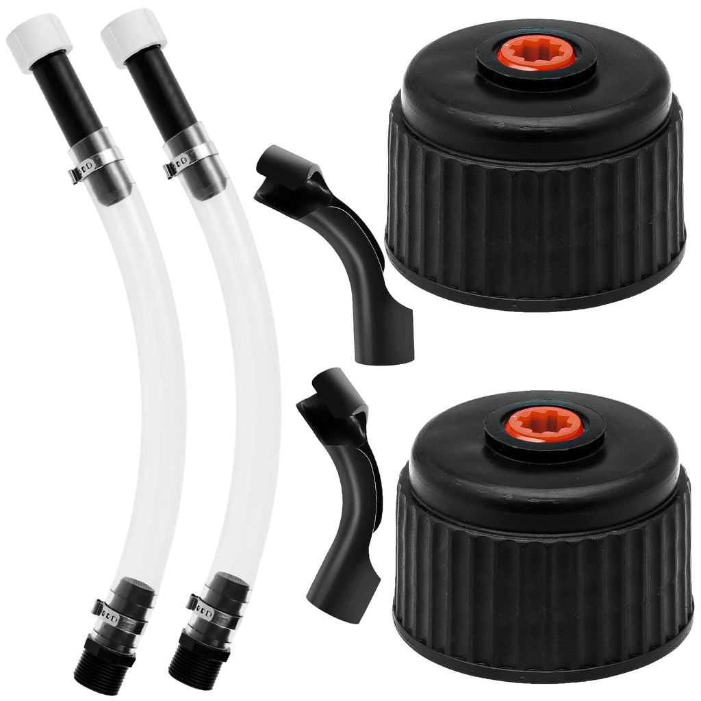 6 Piece Racing Fuel Jug Hose & Cap Kit K469053