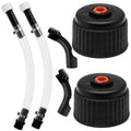 6 Piece Racing Fuel Jug Hose & Cap Kit K469053