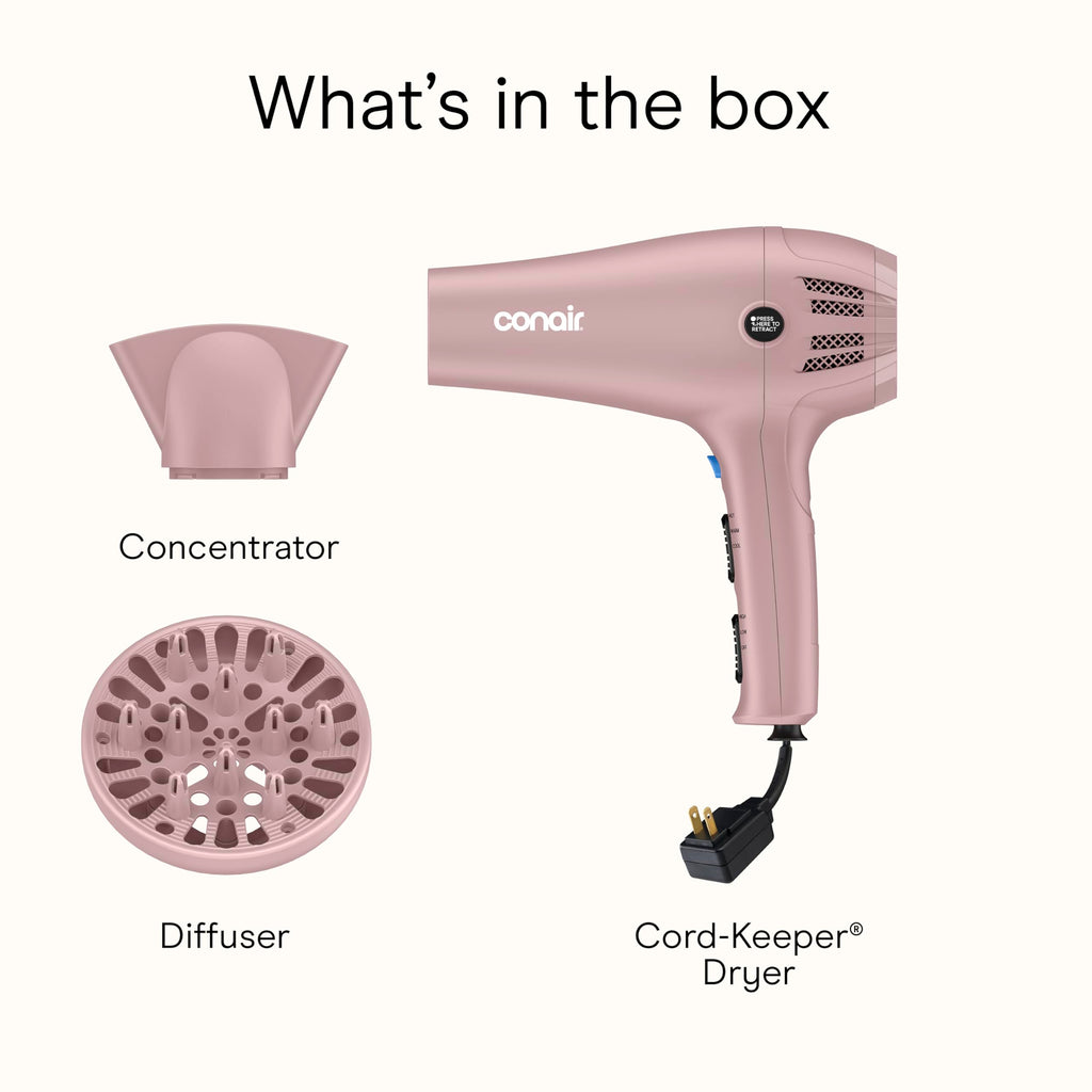 1875W Hair Dryer with Diffuser & Concentrator G851