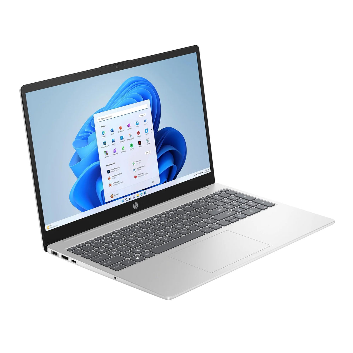 15.6 inch FHD IPS Windows Laptop AMD Ryzen 5 8GB RAM 512GB SSD Natural Silver K4689