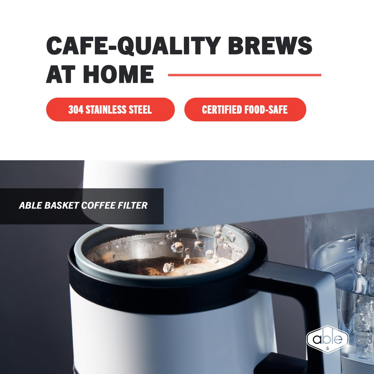 Reusable Stainless Steel Coffee Filter P7551