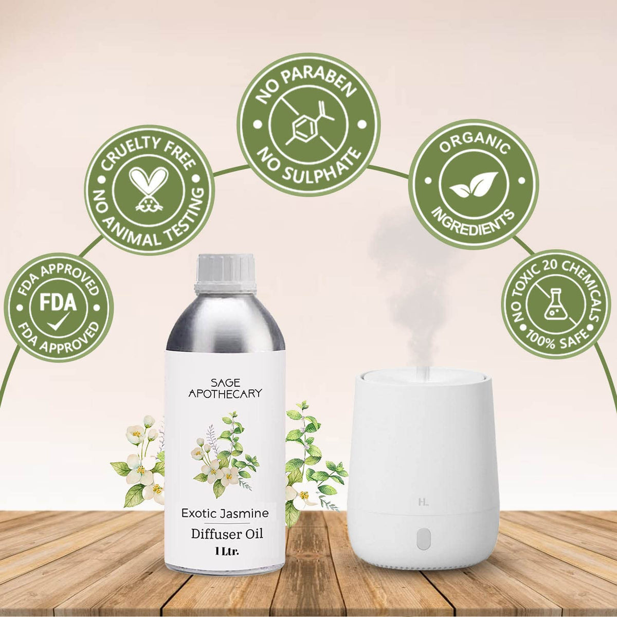 Exotic Jasmine Diffuser Oil 1L S645830