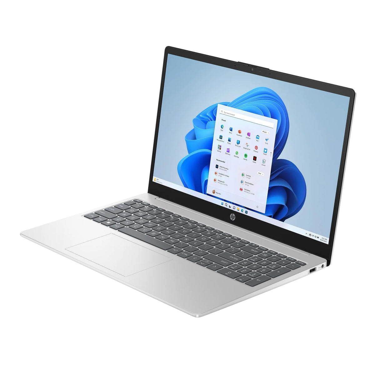 15.6 inch FHD IPS Windows Laptop AMD Ryzen 5 8GB RAM 512GB SSD Natural Silver K4689