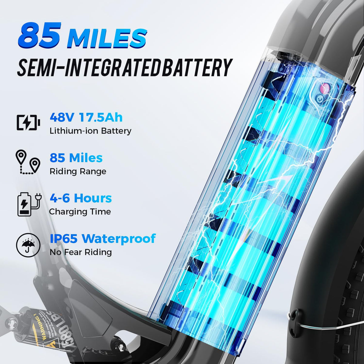 Electric Bike 26 x 4 Fat Tires O266