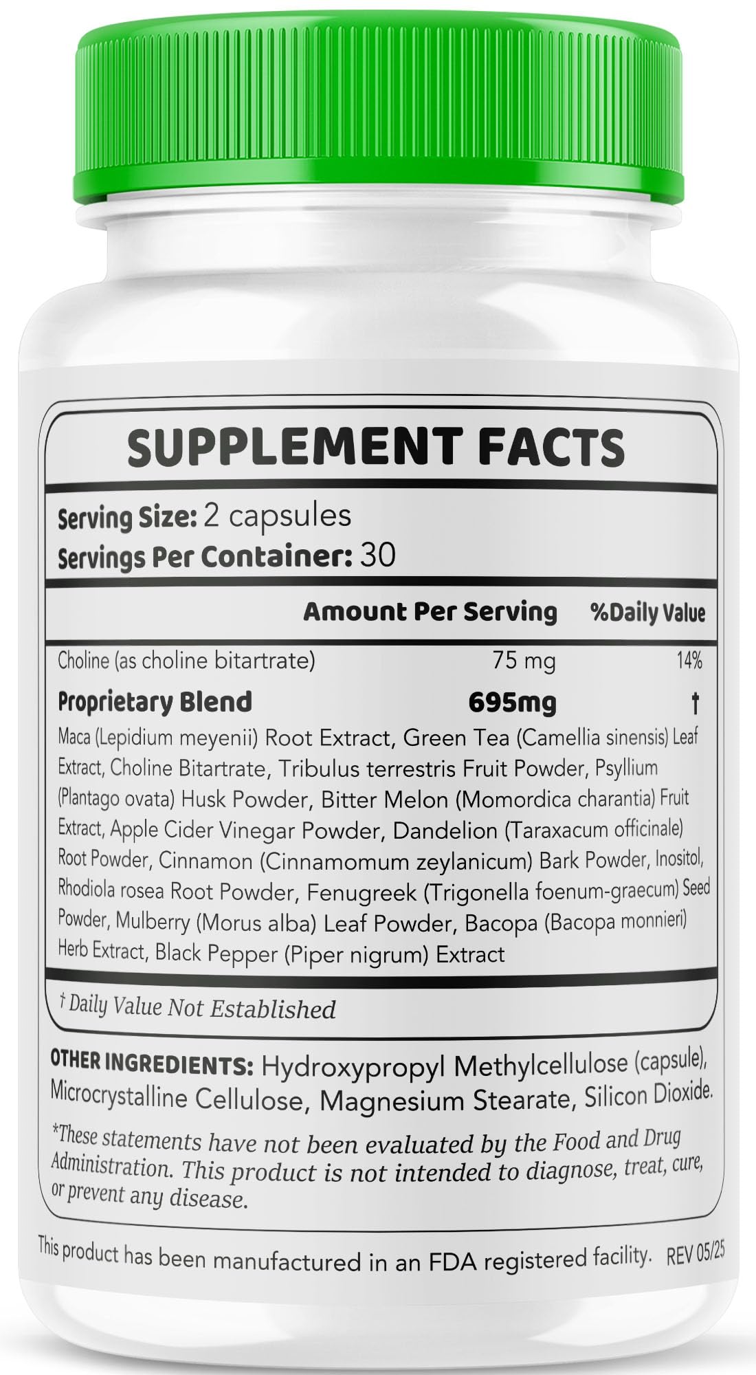 All Natural Capsules Supplement, 300 Capsules R78607