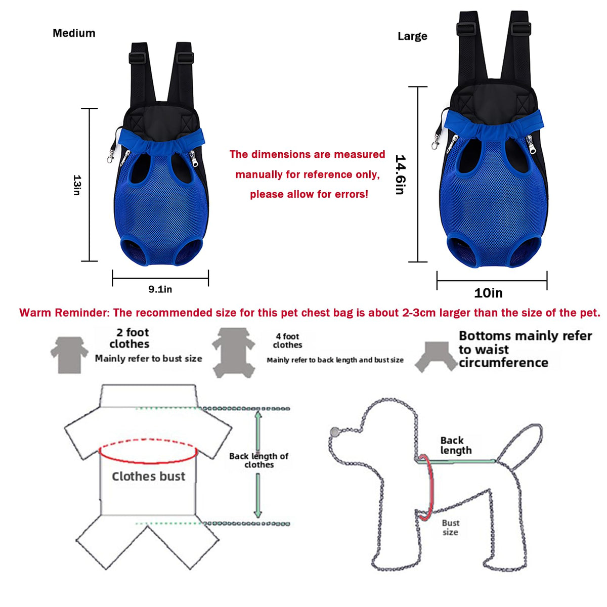 Adjustable Pet Carrier Backpack A70483