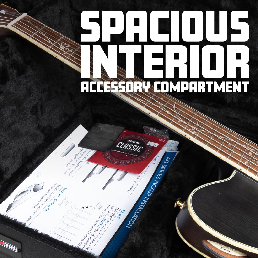 Hard-Shell Wood Case for Jaguar Style Guitars V483