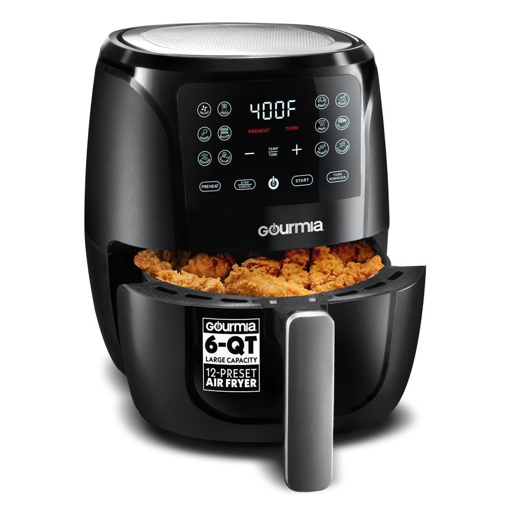 Black 6 Qt Air Fryer Q54381