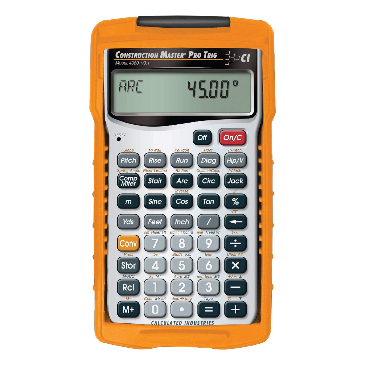 Construction Calculator with Case R221004