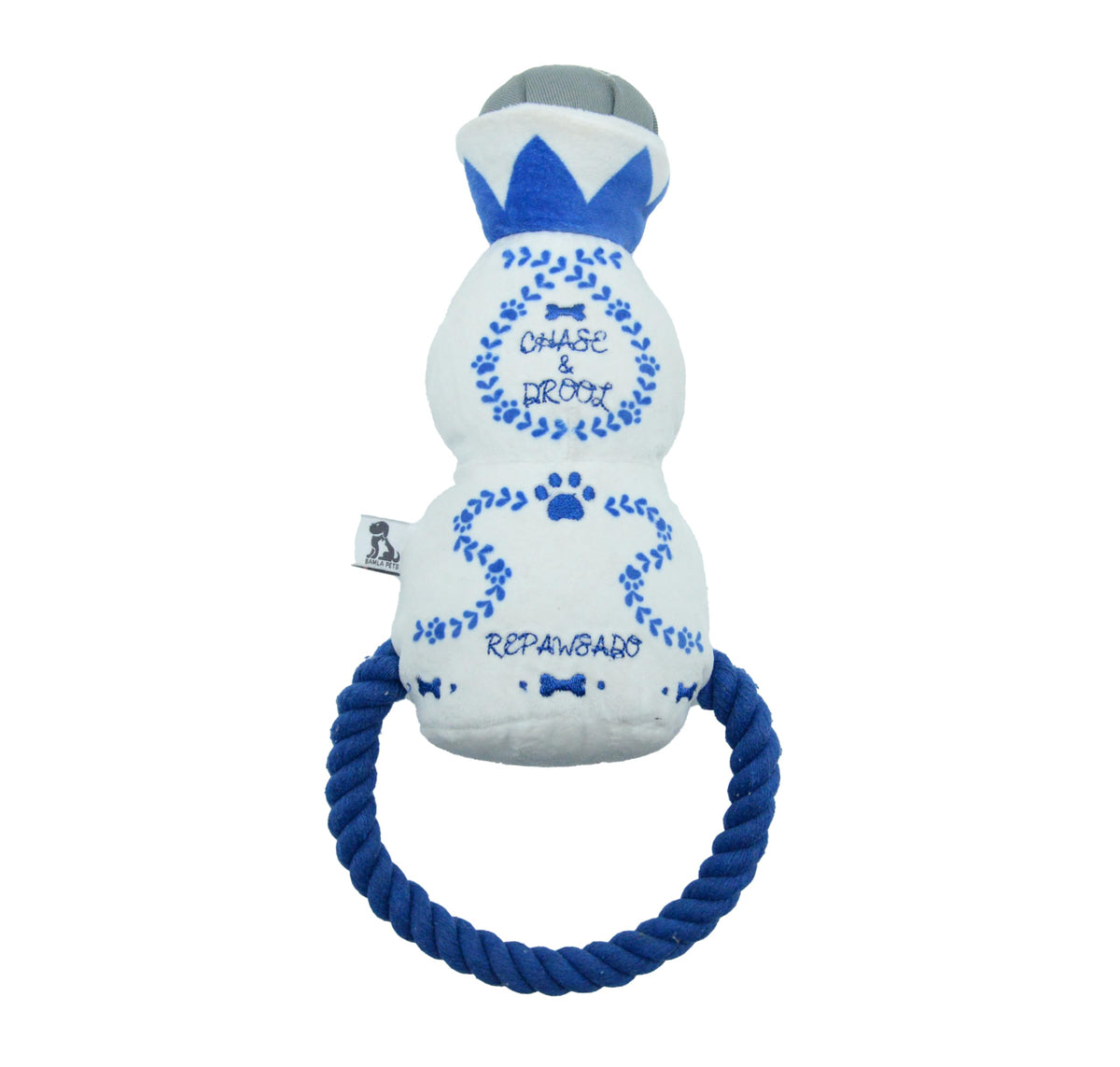 Plush Squeaky Crinkle Dog Toy Y7994