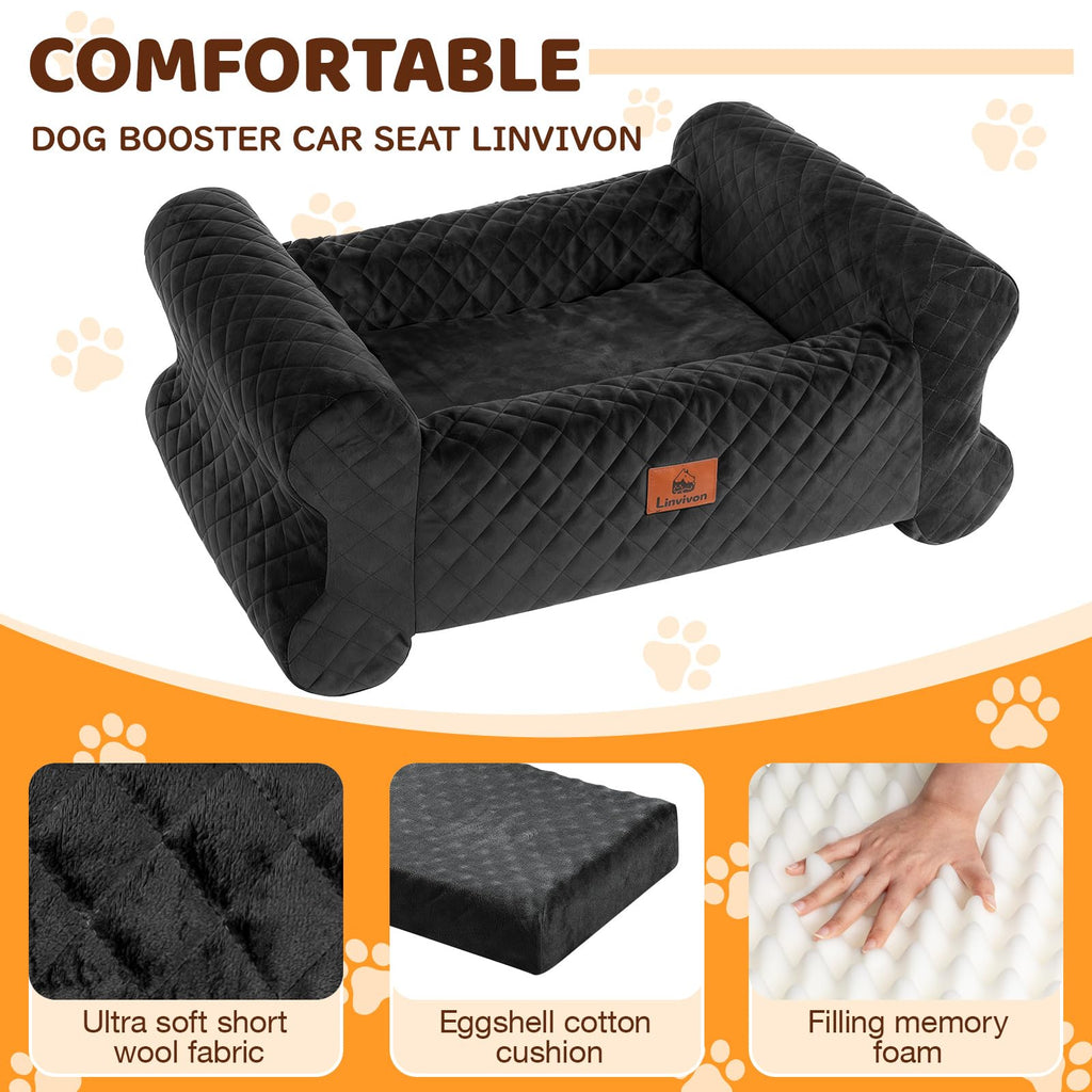 Memory Foam Dog Car Seat H91424