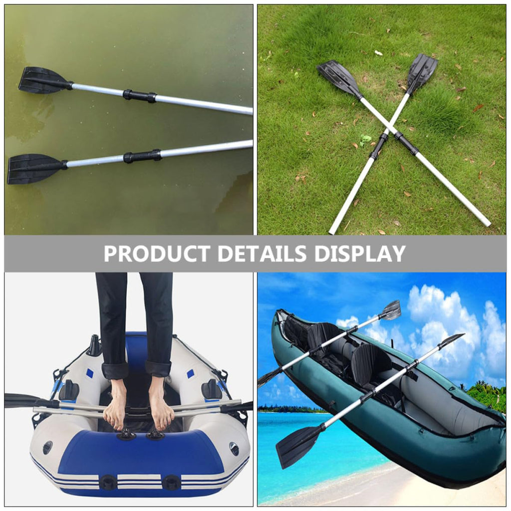 2pcs Adjustable Aluminum Alloy Kayak Paddles A262424