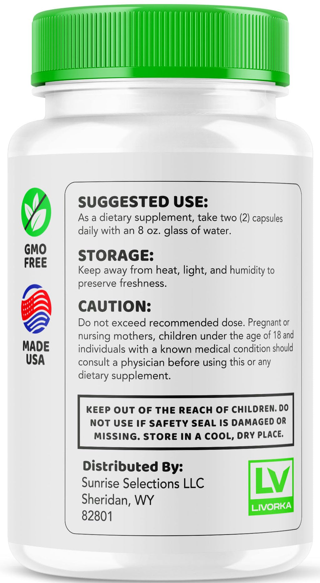 All Natural Capsules Supplement, 300 Capsules R78607