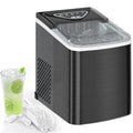 Black Countertop Ice Maker with Scoop and Basket G838