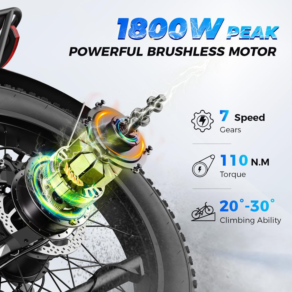 Electric Bike 26 x 4 Fat Tires O266