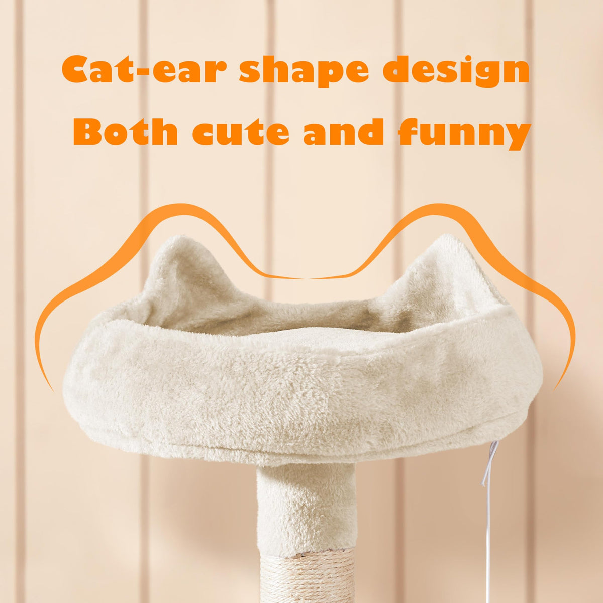 Beige 70.5in Multi-Level Cat Tree K947957
