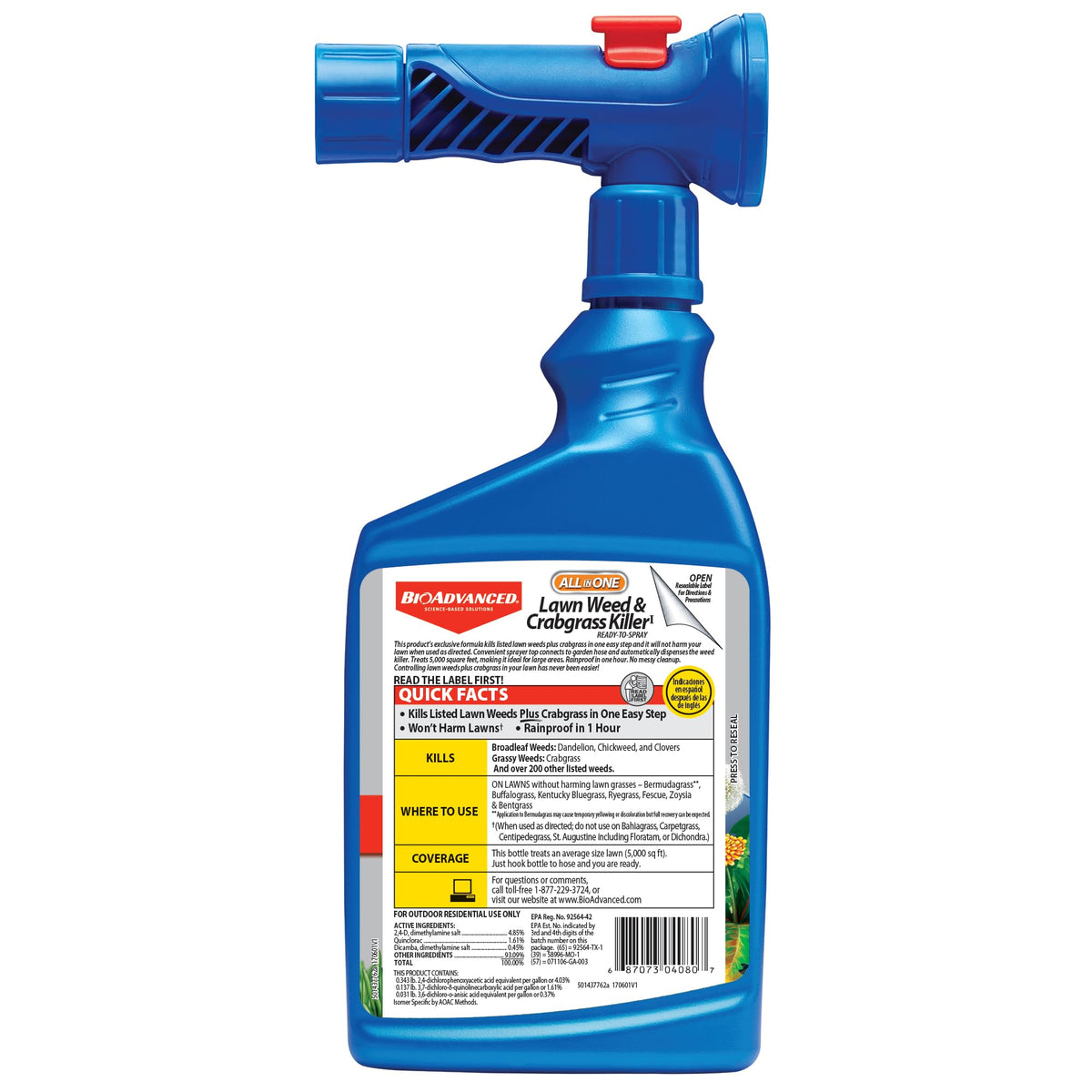 32 oz Ready-To-Spray Weed & Crabgrass Killer X36104