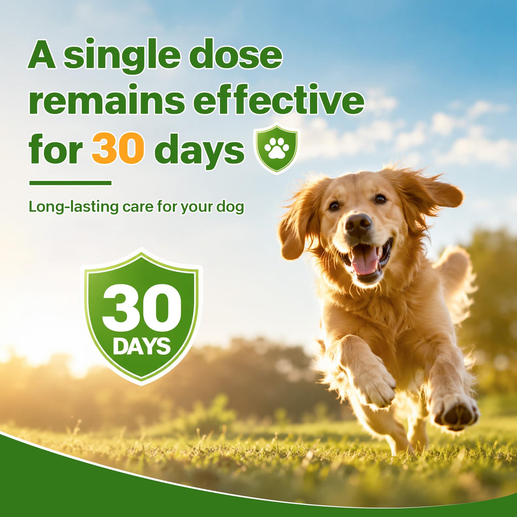 Flea and Tick Prevention for Dogs 5-43 lbs 6 Doses S49803