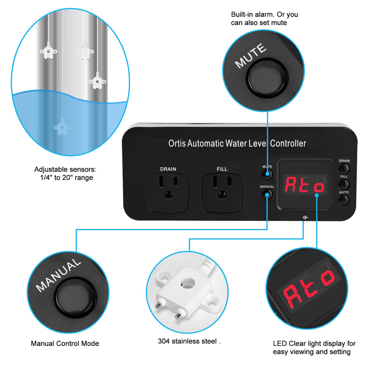 Automatic Water Level Controller for Aquariums A499037