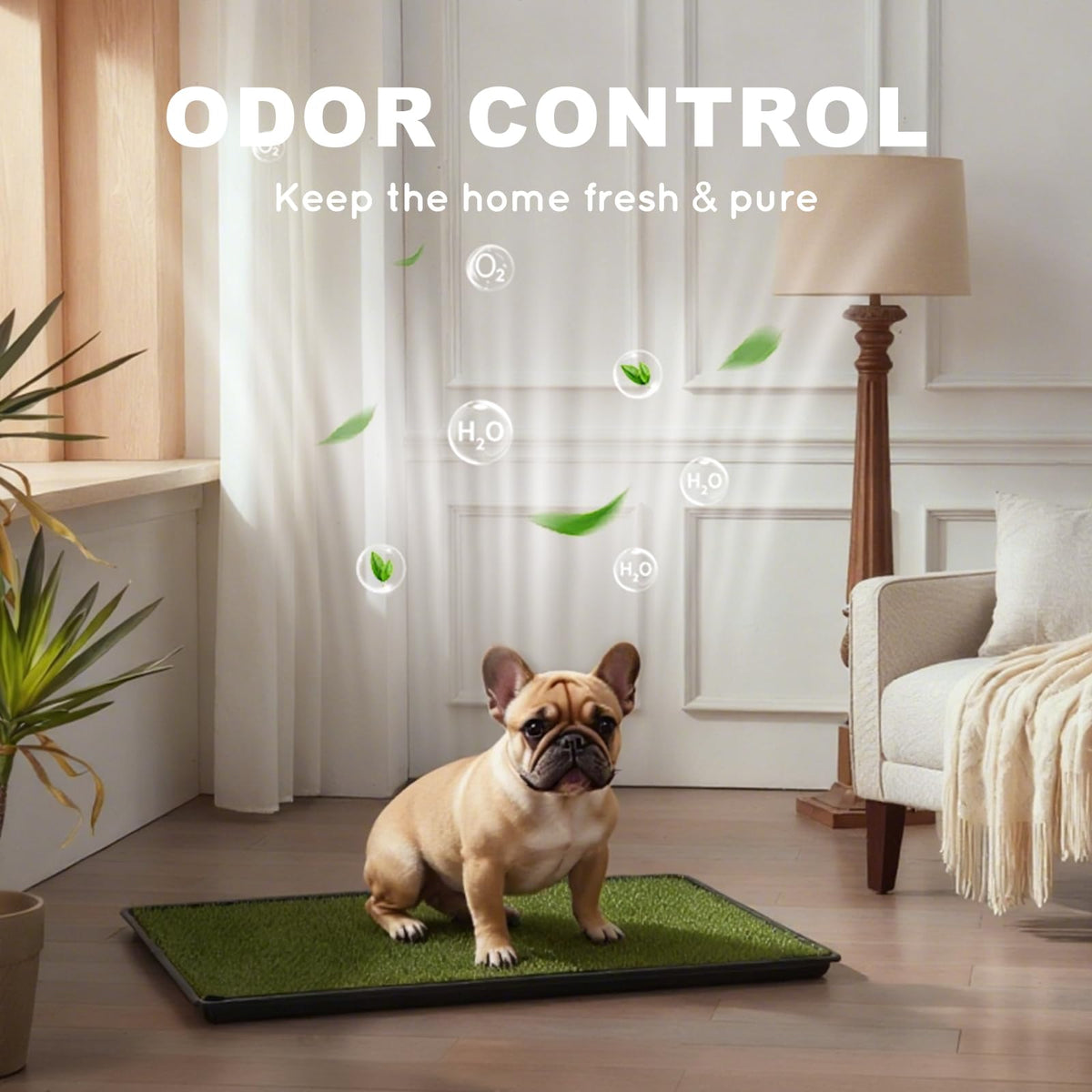Dog Grass Pad with Tray C76229