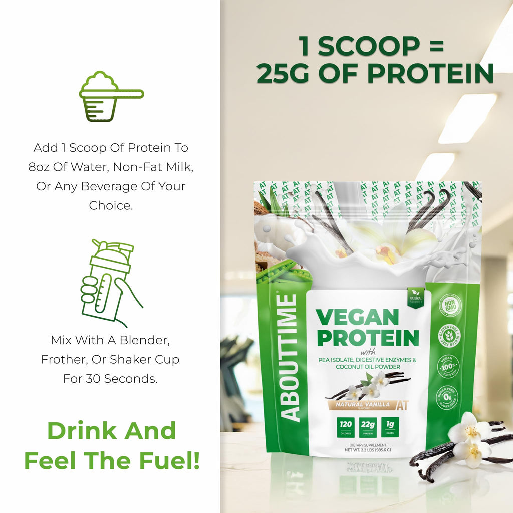 Vegan Protein Powder Vanilla D3651