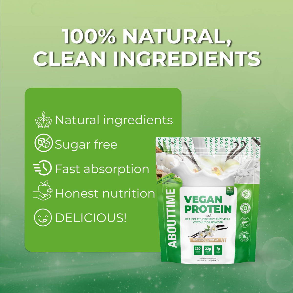 Vegan Protein Powder Vanilla D3651