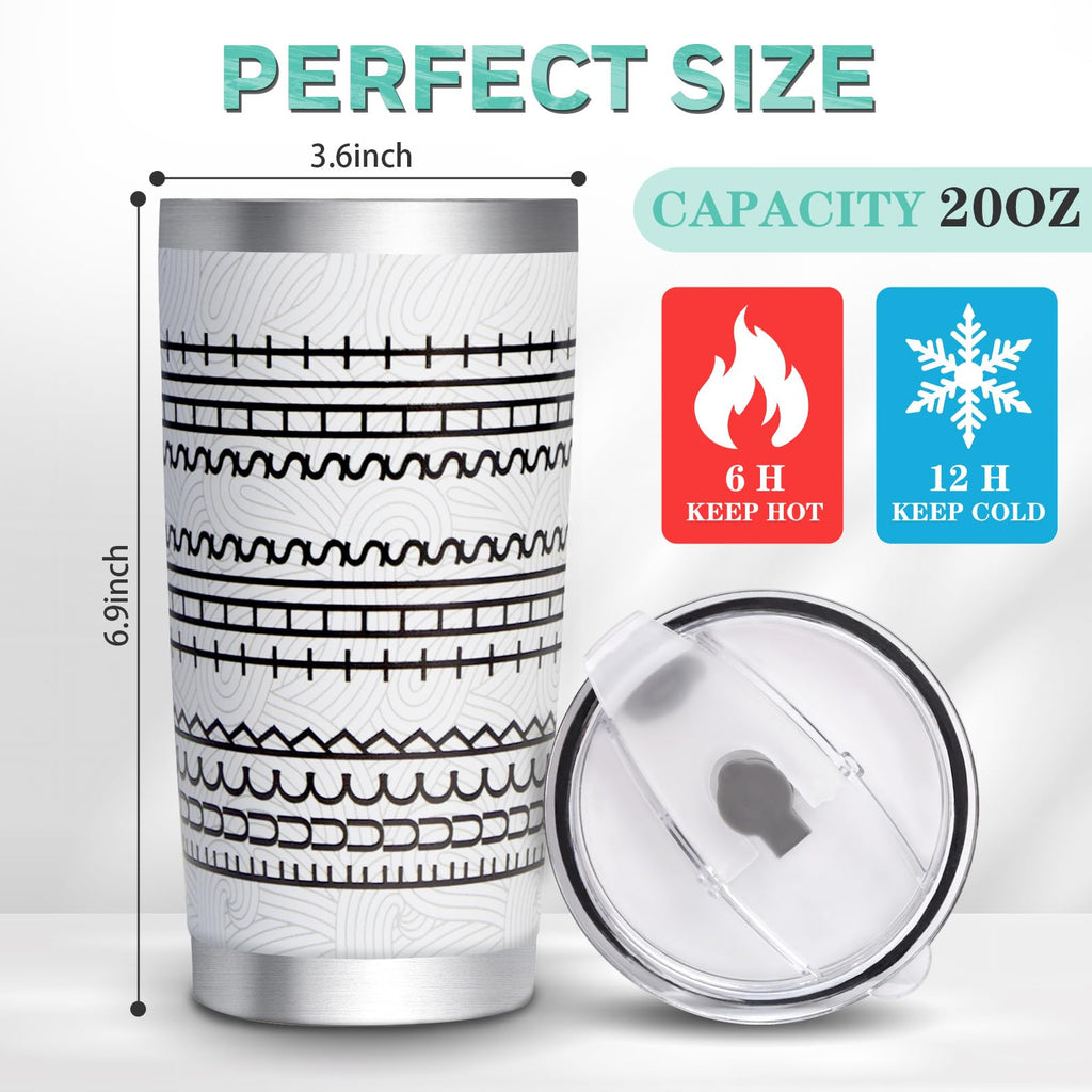 20oz Stainless Steel Travel Tumbler X1435