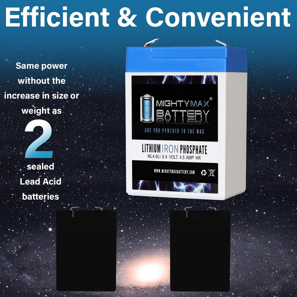6V 4.5AH Lithium Replacement Battery N615965